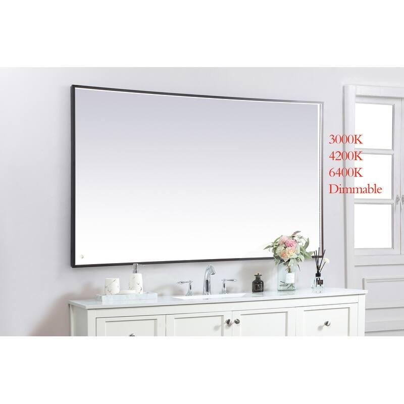 Indigo Home 42x72 inch LED mirror with adjustable color temperature