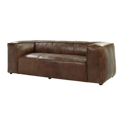 Bailee Retro Brown Sofa