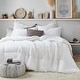 preview thumbnail 1 of 1, Summertime - Coma Inducer® Oversized Comforter - Cloud Dancer - White Full