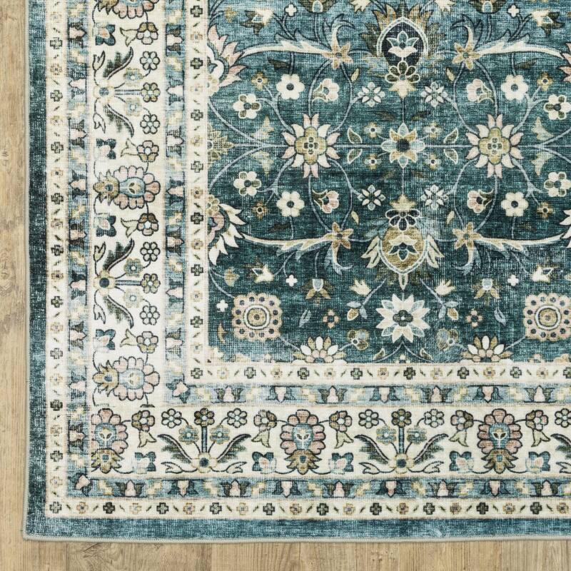 HomeRoots Oriental Traditional Runner Area Rug