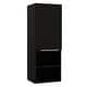 preview thumbnail 2 of 31, TUHOME Mila Wall-Mounted Bathroom Medicine Cabinet with Open & Closed Storage Black