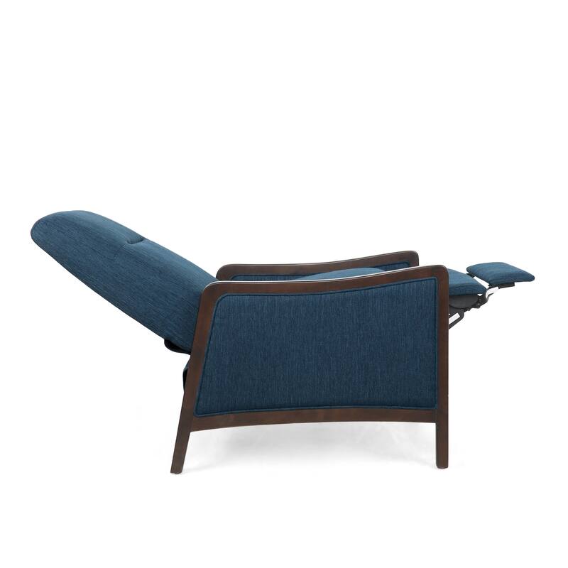 Contemporary Recliner Chair, Push-back Recliner