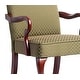 preview thumbnail 7 of 22, Copper Grove Casalis Cherry Finish Gooseneck Accent Chair