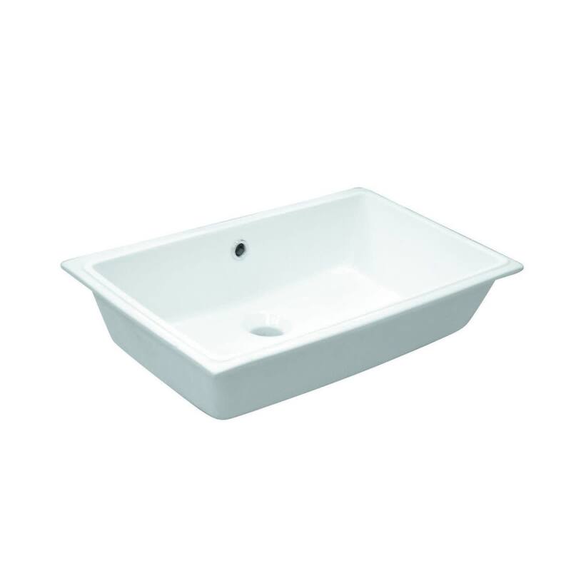 WS Bath Collections Slim 0225 Slim 29-1/2" Rectangular Ceramic
