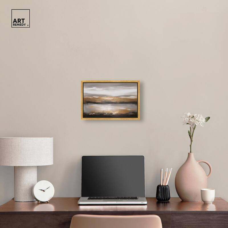 Dust and Gold Canvas by Art Remedy
