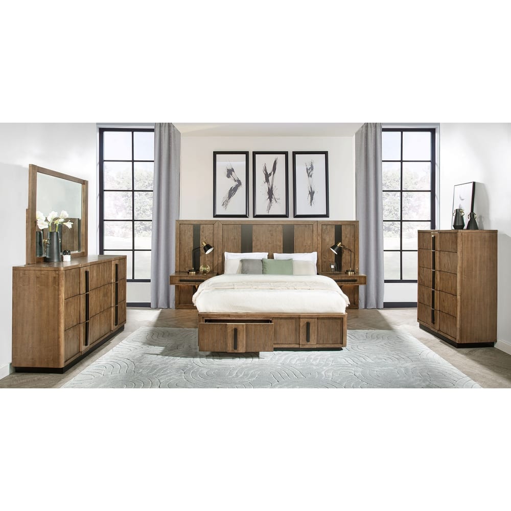Terrace Panel Bedroom Set Ash Brown