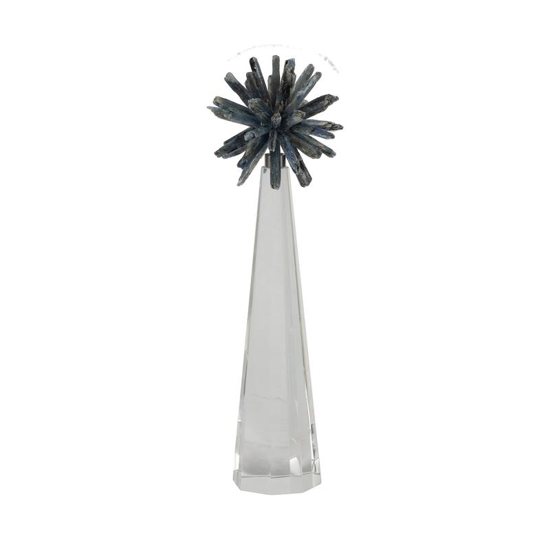 Sagebrook Home Clara Blue Stone Statuary, Perfect for Decor