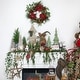 preview thumbnail 3 of 4, 13" Whimsical Standing Moose Christmas Decoration