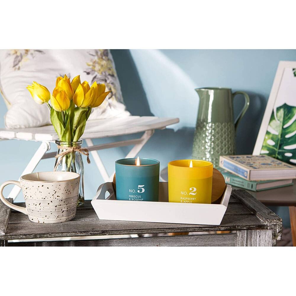 Wax Lyrical HomeScenter No 2 Raspberry and Apple Candle 38 HourBurn Time Bed Bath & Beyond