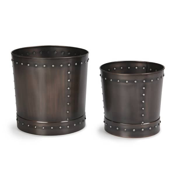 Outsunny 28 Tall Plastic Flower Pot, Set of 3, Large Outdoor & Indoor