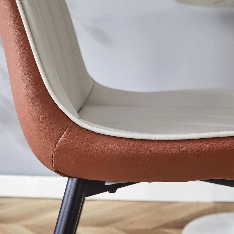 PU Dining Chair Set-Set of 4