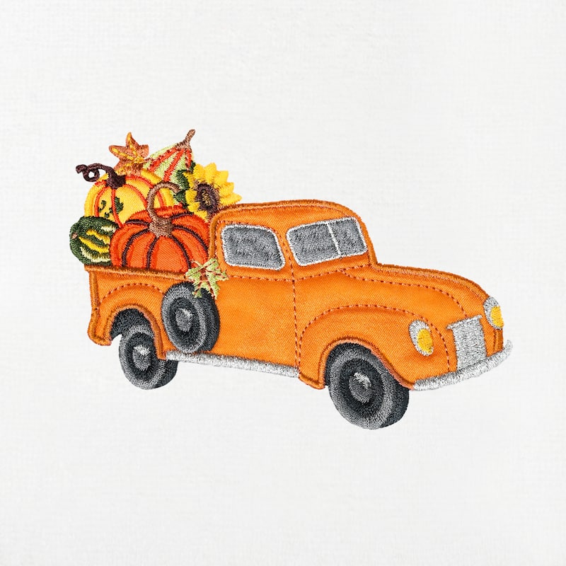 Authentic Hotel and Spa Autumn Truck Hand Towels (Set of 2)