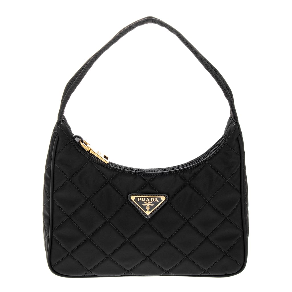 Prada Quilted Nylon Shoulder Bag