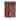 NADAAL STUDIOS Indra Accent Table, Square Rosso Levanto Marble, Indoor & Outdoor Use, Red