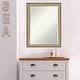 preview thumbnail 70 of 103, Beveled Bathroom Wall Mirror - Elegant Frame