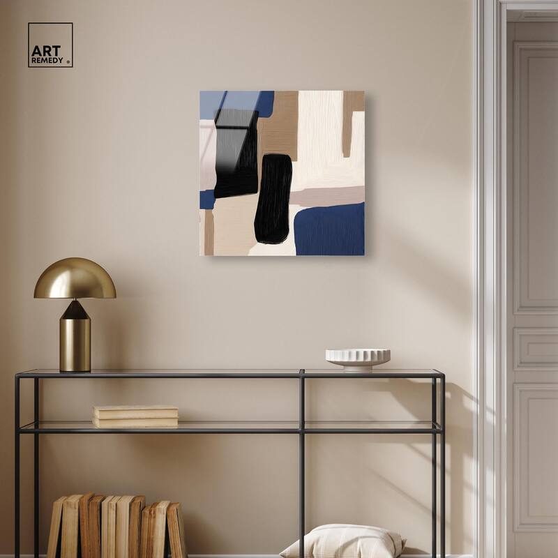 Blue Quietude I Acrylic by Art Remedy, Ready to Hang