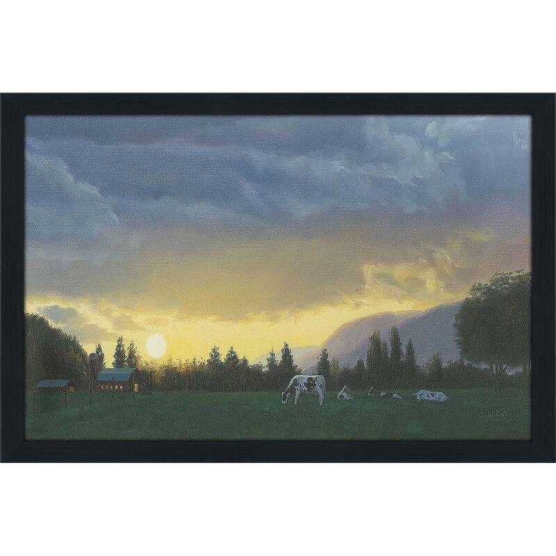 "Farm Life II" by James Wiens Print on Acrylic.