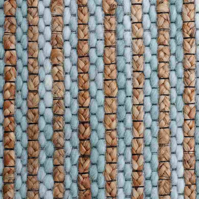 Sevita Stripe Natural Jute and Wool Blend Indoor Area Rug