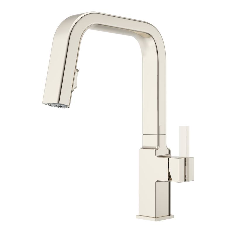 Pfister GT529-VRV Verve 1.8 GPM Single Hole Pull Down Kitchen Faucet - Polished Nickel