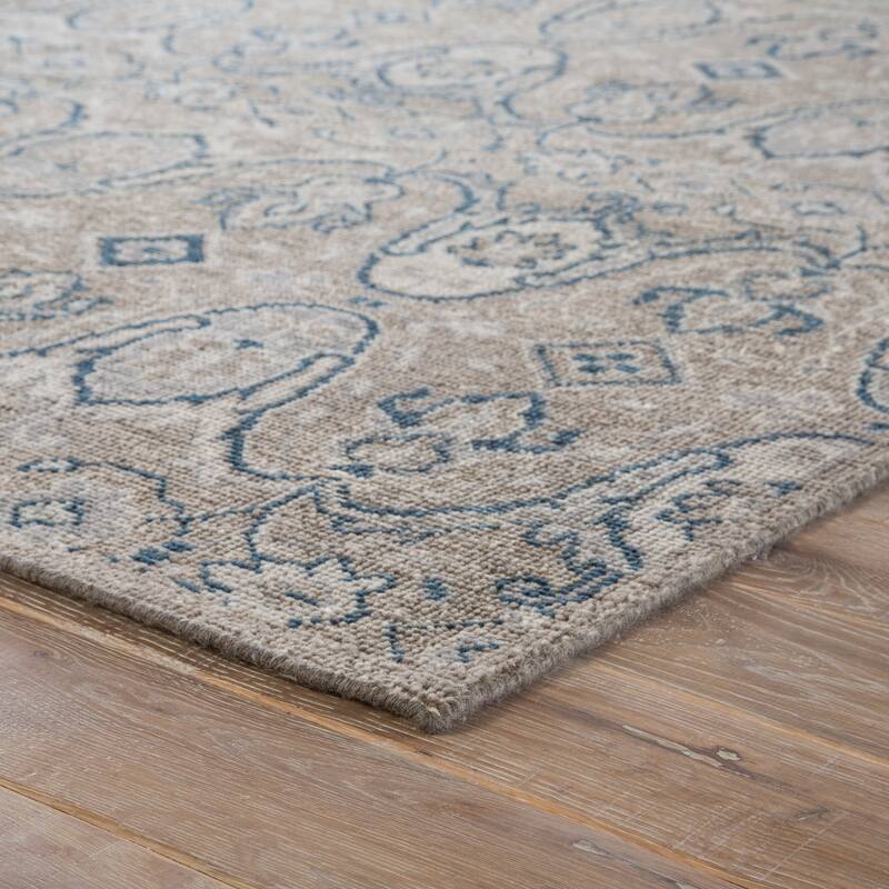 Angkor Hand-Knotted Medallion Area Rug