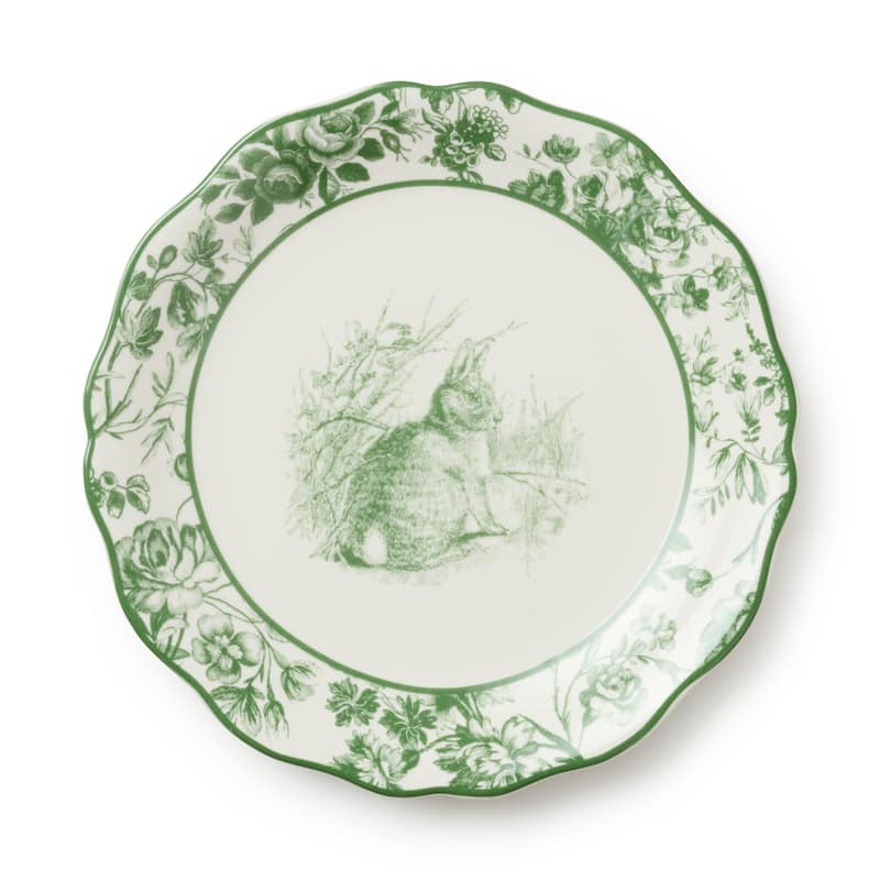 Certified International Le Jardin Set of 4 Salad Plate 8.5" 4 asst - 8.5"W x 8.5"D x 1"H