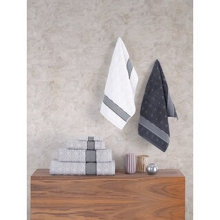 Brooks Brothers Circle in Square Hand Towel