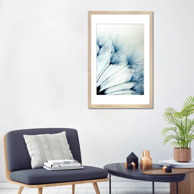 iCanvas "Misty Blue II" by Ingrid Beddoes PFA
