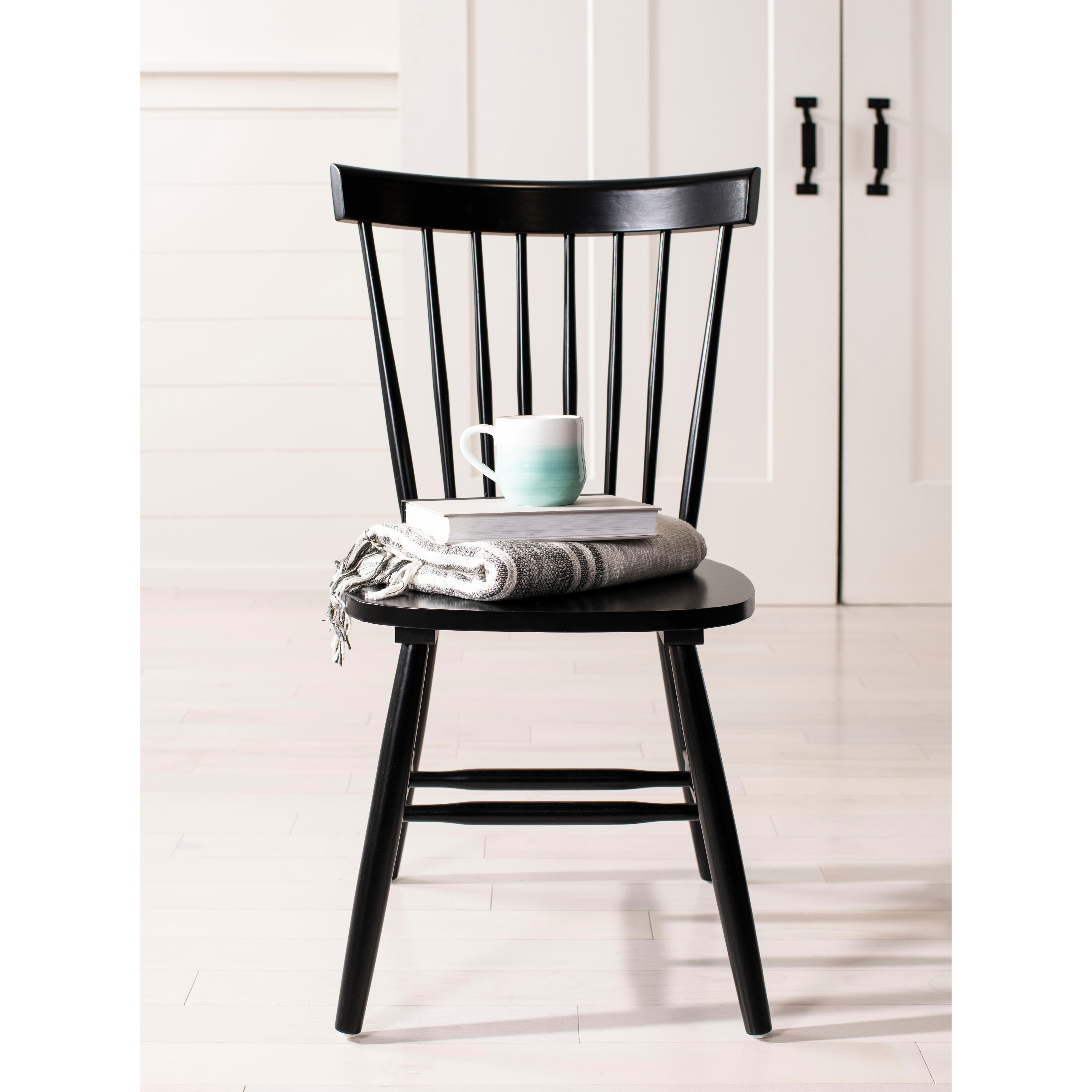 Tall black dining 2025 chairs