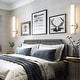 preview thumbnail 27 of 29, Modern Wall Sconce 2-Pack Sconce Wall Lighting Acrylic Lampshade 18in Wall Light Fixture