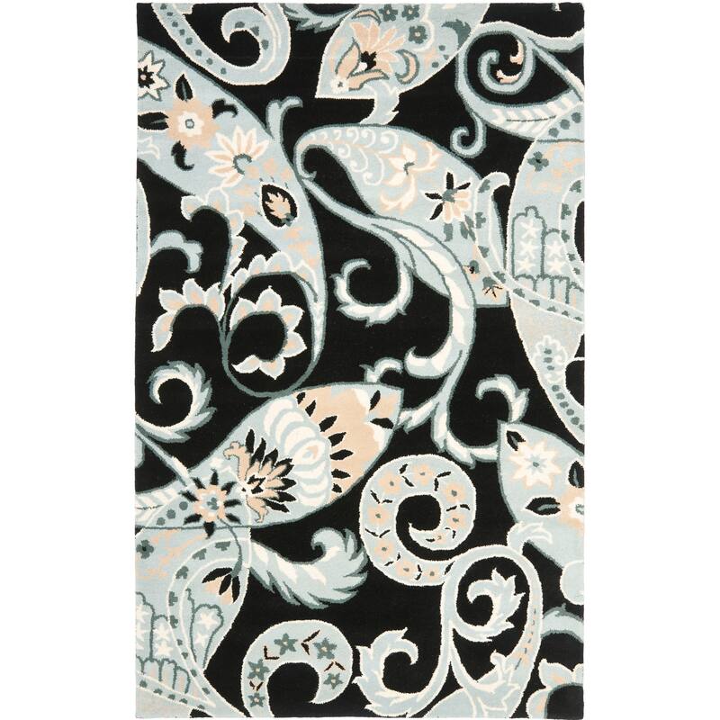 SAFAVIEH Handmade Wyndham Rosaleen Modern Wool Rug
