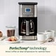 preview thumbnail 2 of 4, 14-Cup Programmable Coffee Maker, Glass Carafe, Brew Strength Control, 1-4 Cup Setting, Stainless Steel
