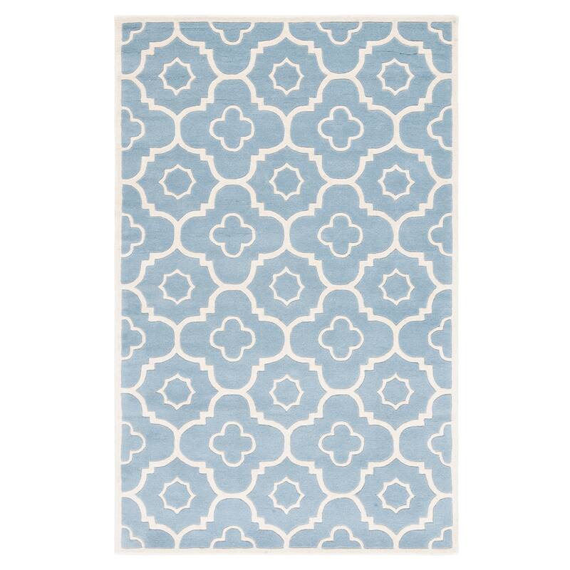 SAFAVIEH Handmade Chatham Franziska Modern Wool Rug