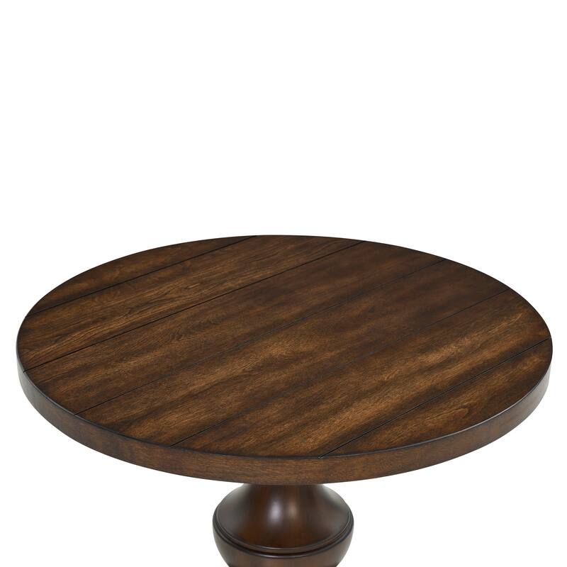 26-Inch Diameter Traditional Round Pedestal End Table