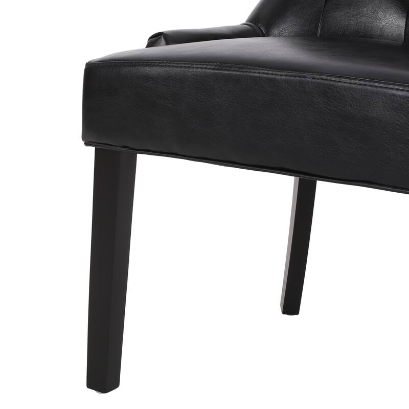Cheney Tufted Dining Chairs (Set of 2) by Christopher Knight Home