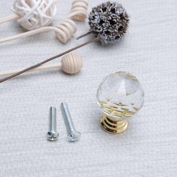 Shop Crystal Knob Drawer Pull Handle Cupboard Wardrobe Dresser