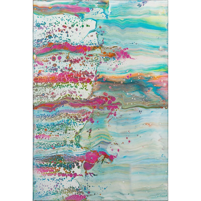 Premium Washable Super Soft Abstract Contemporary Mayfield Rug