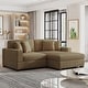 preview thumbnail 107 of 137, Oversized Modular Sectional Sofa Set with Pillows for Living Room