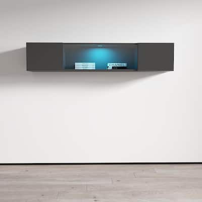 Strick & Bolton Hadi Contemporary Wall-mounted Media Cabinet