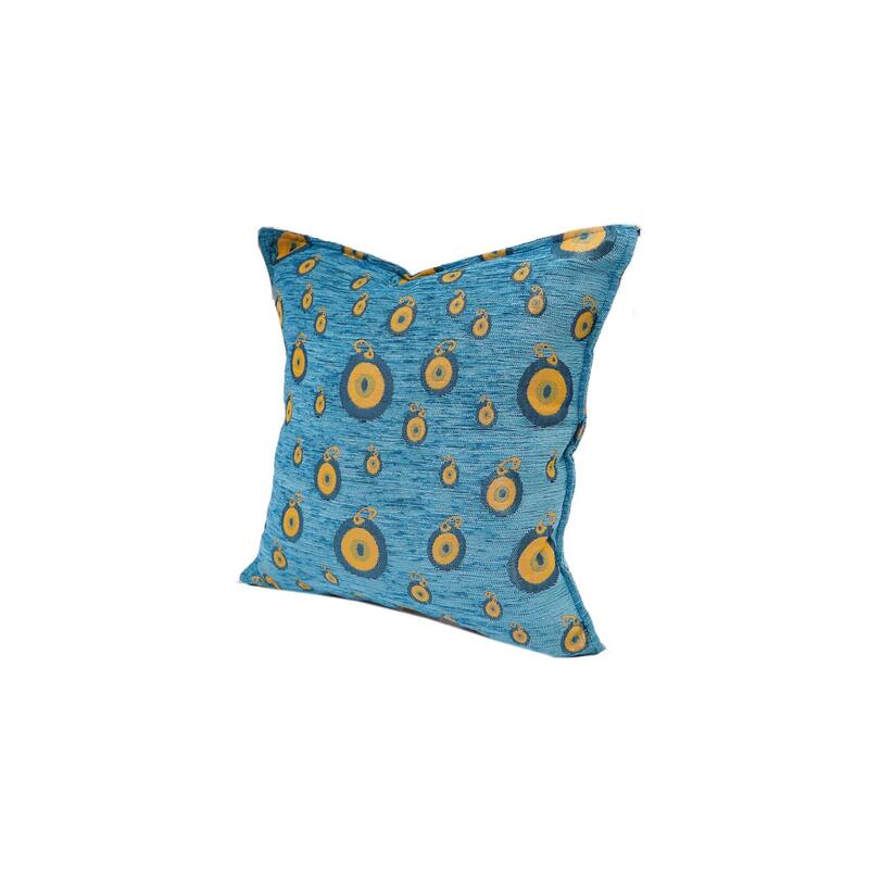 Starry Night Glory Chenille Decorative Turkish Pillow
