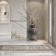 preview thumbnail 68 of 119, Miranda Haus Traditional Oriental Floral Medallion Indoor Area Rug 2'7" X 8' - Rivulet