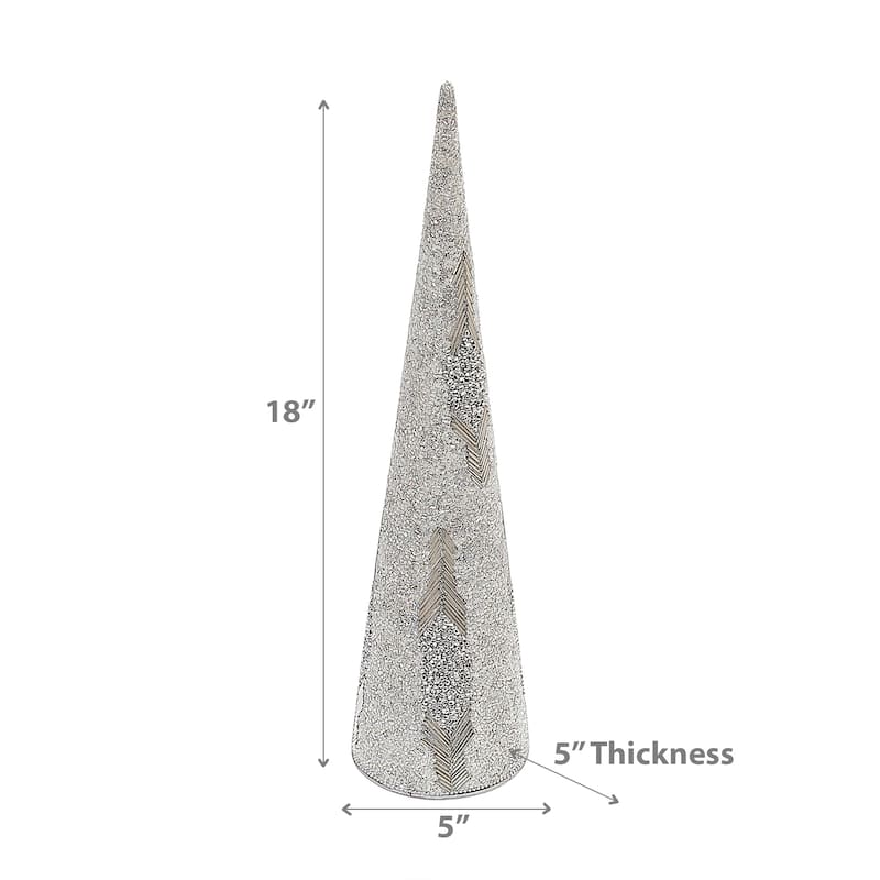 Christmas 18" Cone Tree Arrow Glam