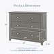 preview thumbnail 10 of 18, Child Craft Atwood 3-Drawer Dresser