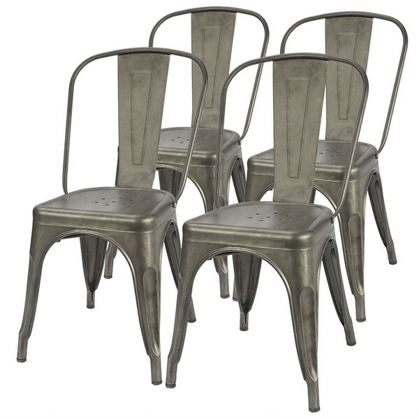 Metal bistro chairs sale outlet