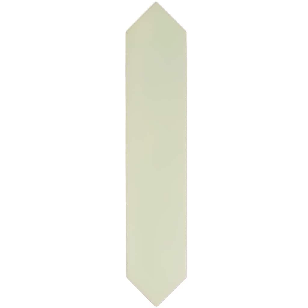 Apollo tile 2" x 10" Piquet Matte Tea Green Ceramic Tile (5.38 sq ft/case) - 44 Pack