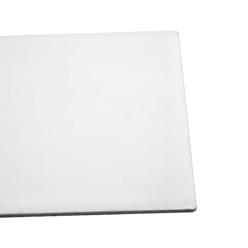 Merola Tile Piscina Brick Glossy Blanco 9-5/8" x 19-1/2" Porcelain Floor and Wall Tile