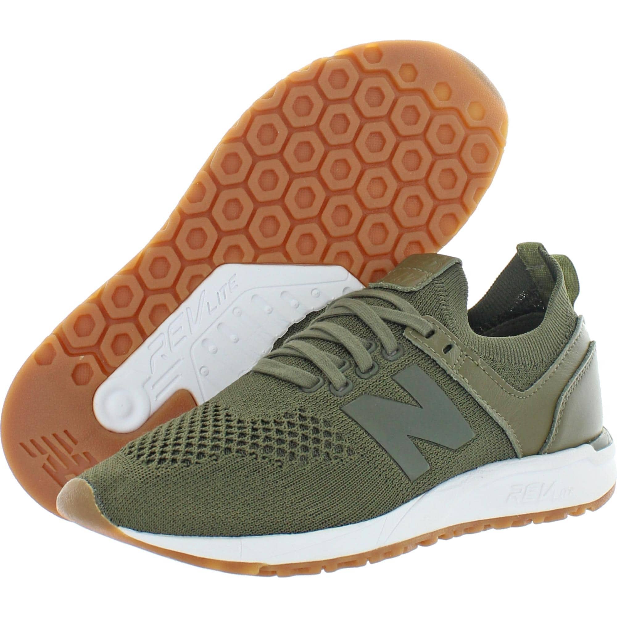 new balance knit trainers
