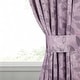 preview thumbnail 4 of 4, Superior Leaves Machine Washable Room Darkening Grommet With Ties Blackout Curtains, Set of 2