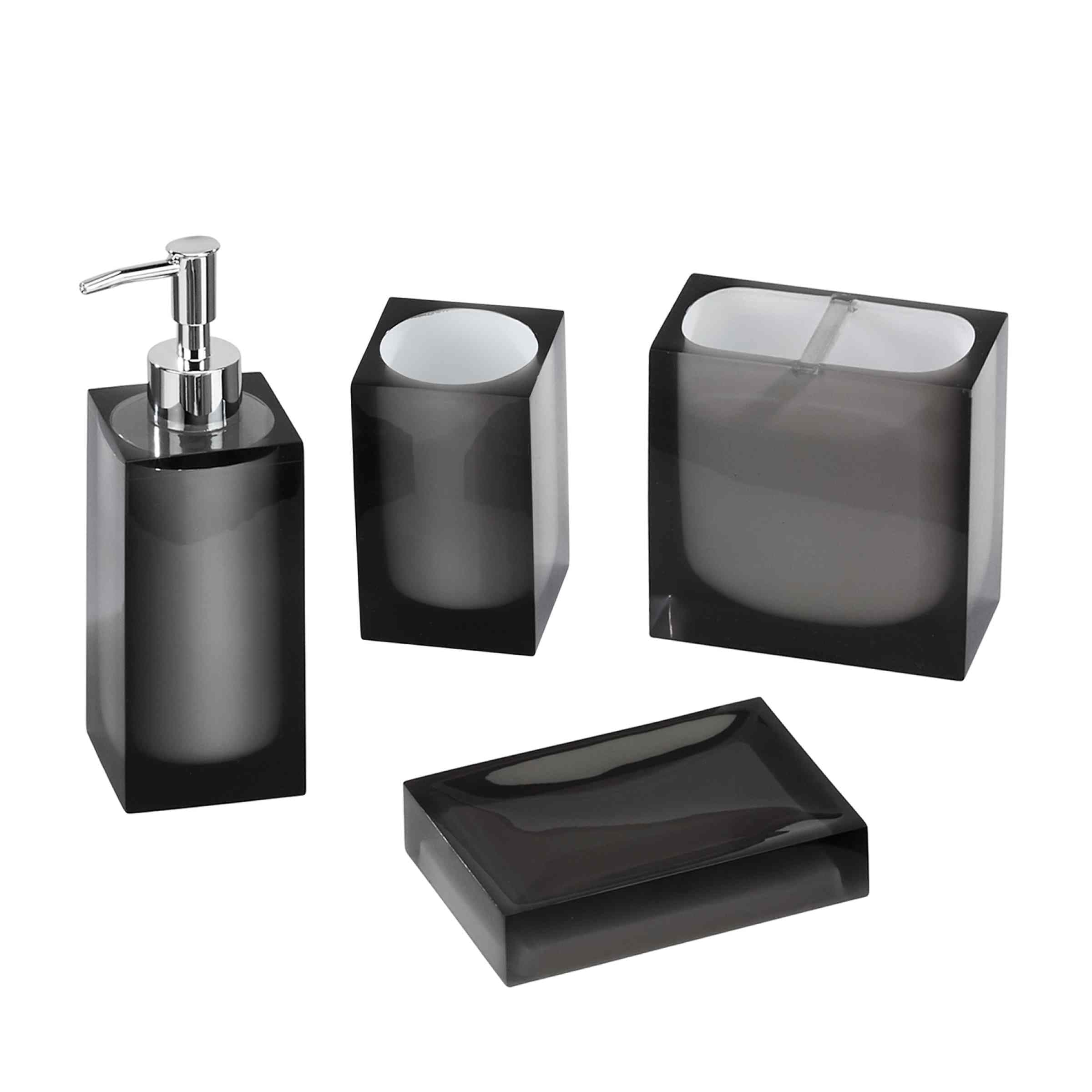 Avanti Soho 4-Piece Bath Accessory Set - Bath Acc 4pc Set - TM, TB, SD, LP