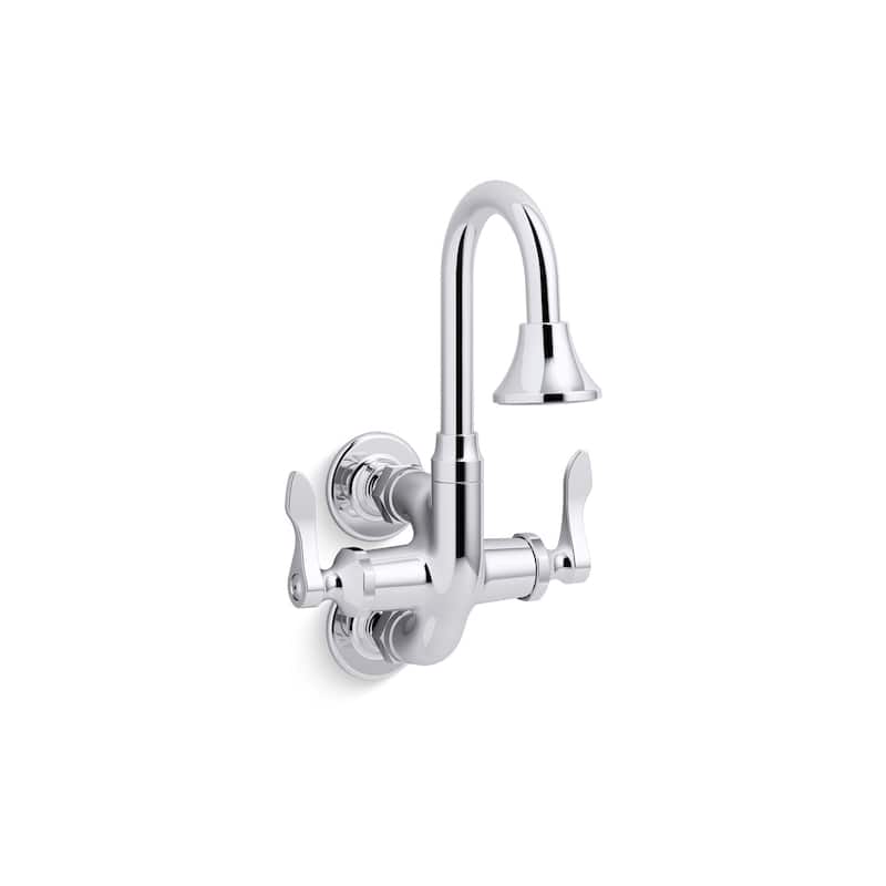 Kohler Triton Bowe Cannock 12 Gpm Service Sink Faucet with 3-11/16" Gooseneck Spout and Lever Handles