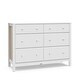 preview thumbnail 13 of 44, Storkcraft Horizon 6 Drawer Dresser - GREENGUARD Gold Certified, Interlocking Drawer System White